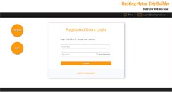 Desktop Screenshot of builder.hostingmetro.com